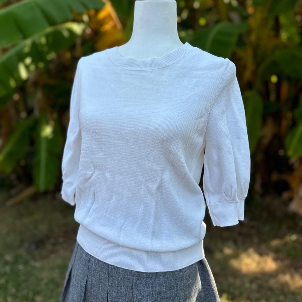 H&M White top